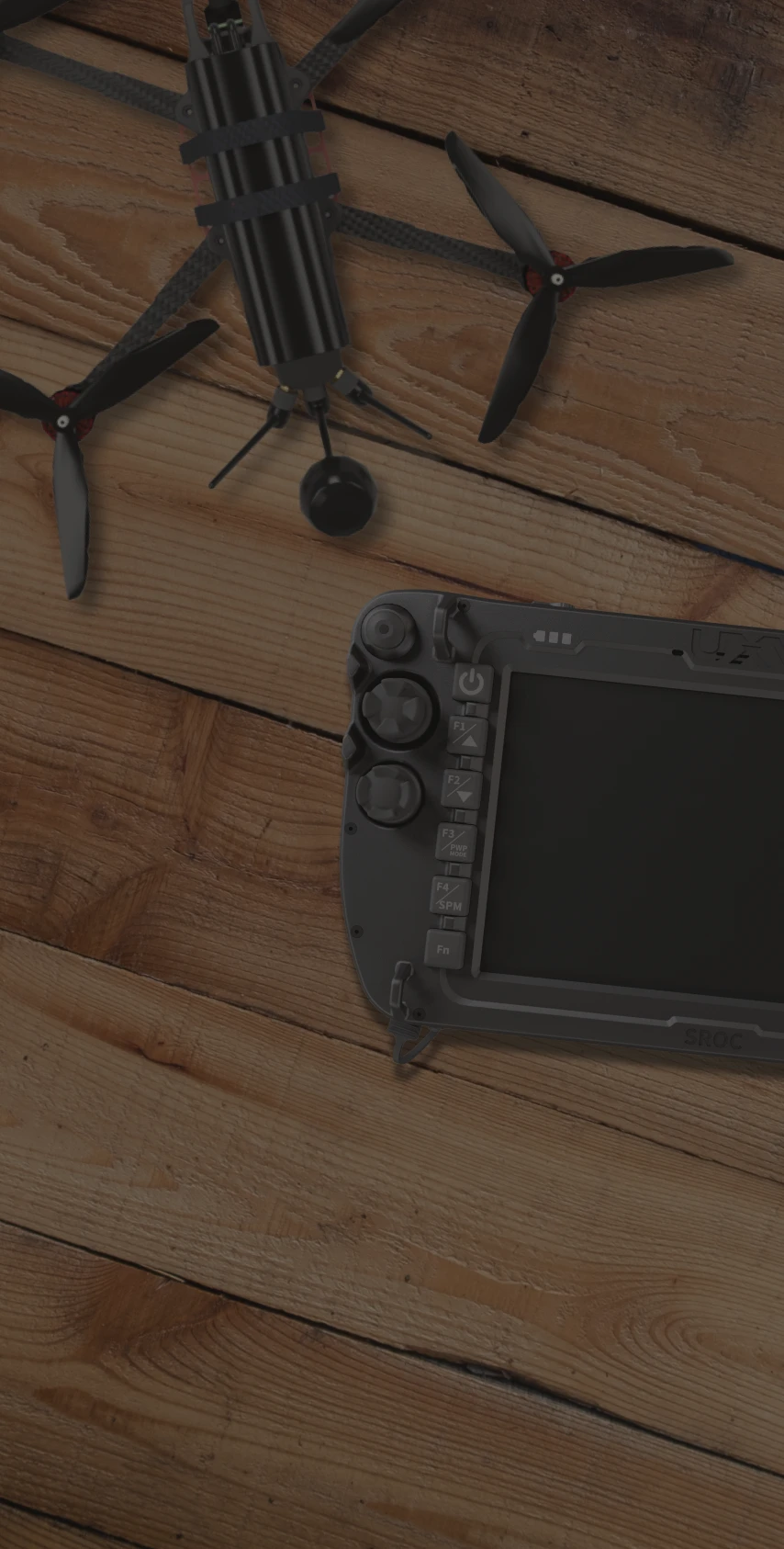 Drone with remote controller